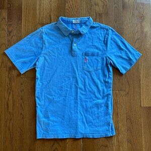 johnnie-O Light Blue Polo Shirt